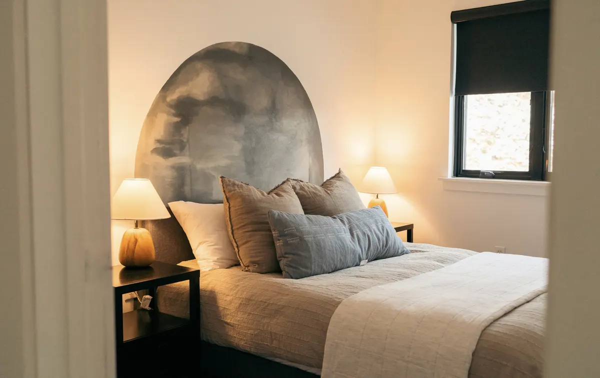 A cosy room at Pension Dünennest