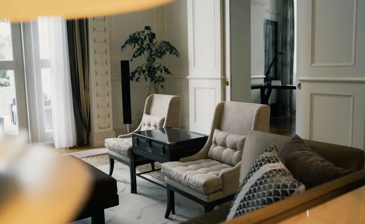 The living room at Villa Möwenblick